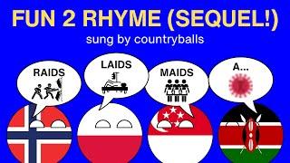 "FUN 2 RHYME" (Sequel) | CountryballsAnimated Music Video