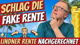 RENTEN SCAM? Was taugen "alte" und Lindner - Rente? DIY Rente nachgerechnet & Dividenden ETF - Tipps