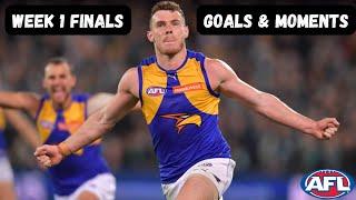 Random AFL Week 1 Finals Goals & Moments