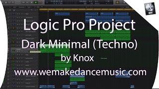 Logic Pro X Template - Tehno - Dark Minimal by Knox www.wemakedancemusic.com