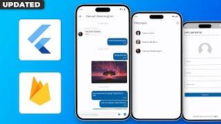 Flutter Firebase Course | Realtime Chat App Using Firebase & Flutter Tutorial