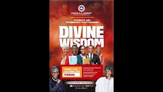 RCCG 2024 OCTOBER THANKSGIVING SERVICE || DIVINE WISDOM