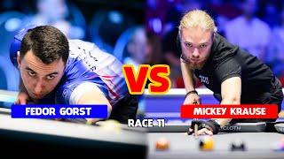 WATCH LIVE | FEDOR GORST VS MICKEY KRAUSE | RACE TO 11