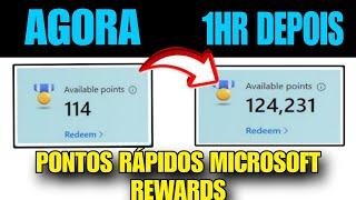 Como Ganhar MAIS PONTOS no MICROSOFT REWARDS (INFALÍVEL)