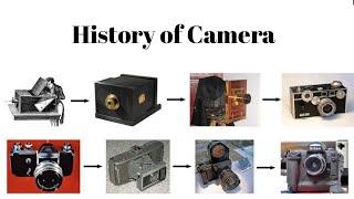 History and invention of Camera | Evolution of Cameras : from Camera Obscura to Digital Cameras