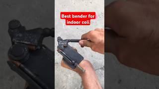best bender for indoor coil U make best tools for HVAC techncian tools#shortvideo #coppercoil