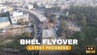 BHEL Flyover Latest Progress || Hyderabad Flyovers || Chanda Nagar || Lingampally Flyover