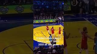 Steph curry crazy half court shot