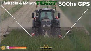 Ganzpflanzensilage - GPS Häckseln & Mähen LU J&J Landwirtschaft Grünlandernte Fendt & John Deere