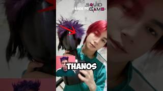 This guy PRETENDS to be Thanos from Squid Game 