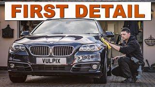 BMW 520d First EVER Detail & Polish - Oddly Satisfying