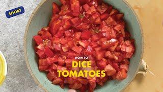 How to dice tomatoes