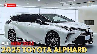 Finally! New 2025 Toyota Alphard is Here - Amazing MPV Van!