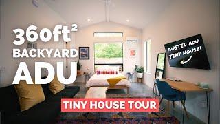 Backyard ADU Tiny House Airbnb in East Austin | ADU Tiny House Tour