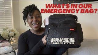 Medical Parents, break down what's in our Emergency Bag. Gtube, Trach, and more.