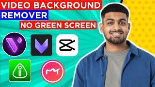 Top 5 Video Background Remover App |  Video Background Remover App Without Green Screen