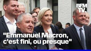 Marine Le Pen annonce qu'elle se "prépare à une élection présidentielle anticipée"