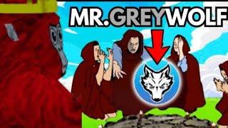 I met @MrGreywolfvr in animal company