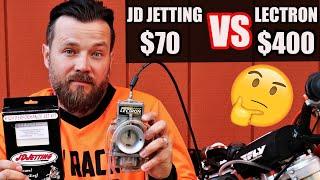 JD Jetting or Lectron on 2-stroke dirt bike - which one is better?