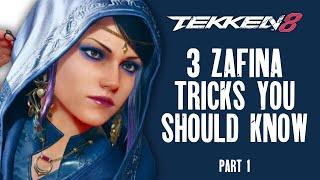 3 Tricks Zafina Players should use! Part 1 - TEKKEN 8