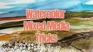 Watercolor and Mixed Media. Easy Ideas for Creative Artwork