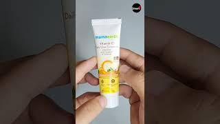 Mamaearth Vitamin C Daily Glow Sunscreen Review