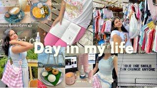 Day in my life ,skin care, Bandra café & Hill road shopping , mornings in the park 