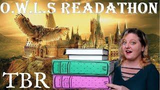 O.W.L.s Magical Readathon 2019 TBR