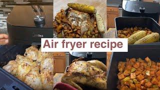 Cook With Me  || July Pantry Challenge  || Midea Dual Basket Air Fryer Review  || One Airfryer Meal