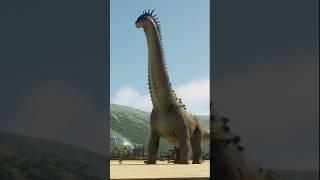 Alamosaurus vs Deinonychus pack! #jurassicworldevolution2 #jwe2 #jurassicworld