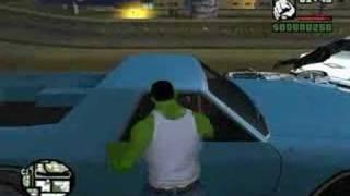 The Hulk in GTA San Andreas