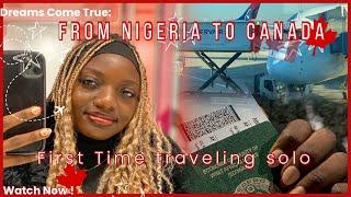 LEAVING NIGERIA...MY FIRST TRAVELING ALONE *i almost got lost*