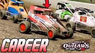 KYLE LARSON STARTS HIS DIRT CAREER! | World Of Outlaws 24