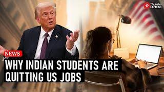 Indian Students Quit US Jobs Amid Trump's Deportation Threats: Reports