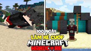 KiraMC Tóm Tắt 100 Ngày Minecraft Sinh Tồn Siêu Khó Nhưng Mình Là Kẻ Cướp Làng !!