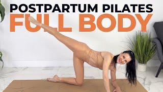 Postnatal Pilates | 20 Minute Full Body Postpartum Pilates Workout