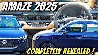 Honda Amaze 2025 Facelift - Fully Revealed! | Honda Amaze 2024 Facelift | Honda Amaze Facelift 2024