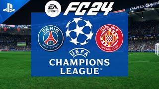 FC 24 | PSG vs Girona | Champions League 24/25 | PS5 Full Match