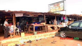 Ugbor village road to kabaka street | walk inside Benin citya