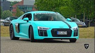 Sophia Calate's Audi R8 V10 Plus And Others! LOUD Revs, Accelerations & More SOUNDS!