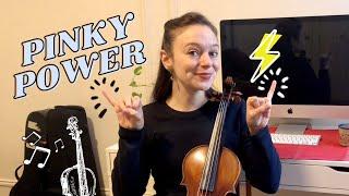 Pinky power!!! ️ Solutions to all your 4th finger problems on violin [ + pdf ]