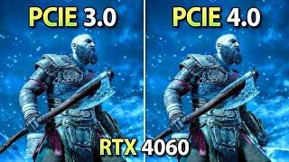 PCIe 3.0 vs 4.0 - RTX 4060 - Does it Matter for 1080p Gaming?