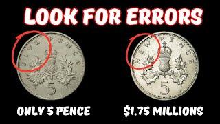 Rare Coins of the UK Selling for Millions!