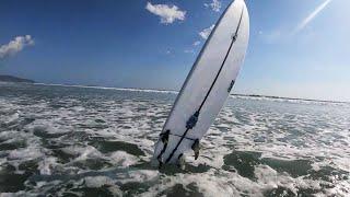 How I Surf Alone, Uncut Walk Through, Paddle Out, And Wave Catching