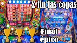 Por fin las COPAS  amigos  MEGA VACIADA a la pinball 8 pelotas 