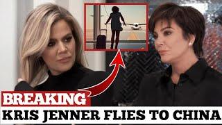 Kris Jenner Flees to China: Shocking Escape After Khloe's Revelation!"