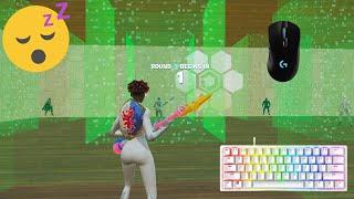 [1 HOUR] Satisfying Lofi  Mecanical Keyboard and Mouse  ASMR Chill Fortnite Box Fights 4K 60FPS