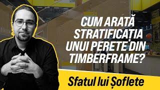 Cum arată o stratificație a unui perete de timberframe?