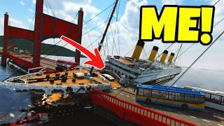 Bridges vs TITANIC Destruction! | Teardown Gameplay