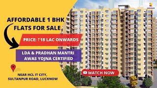 Affordable 1 BHK Flats For Sale in Sultanpur Road Lucknow |  7428092718  #flatsforsale